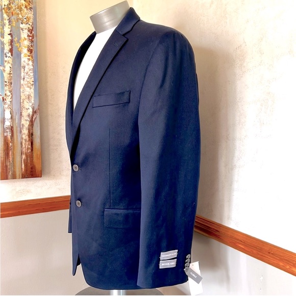 Michael Kors Navy Performance Blazer - Picture 5 of 12